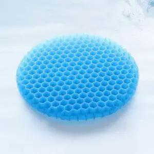 [콩심팥심]여름 허니콤 원형 탱글탱글 육각형 쿨 벌집 방석