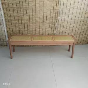 라탄 벤치 스툴 테라스 신발장 등나무 소품 감성