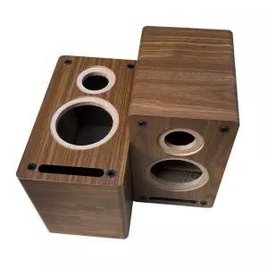 스피커 통 우퍼 튜닝 케이스 베이스 북쉘프 원목