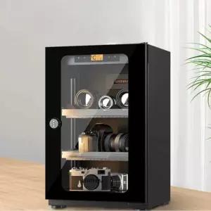 카메라 렌즈 제습함 습도조절 보관함 데시케이터 수납