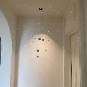 미러볼 모빌 썬캐쳐 인테리어 반짝반짝 선샤인 완제품 재료 라탄 아크릴