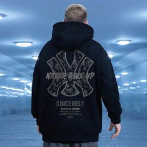 바이디움 스노우보드후드티 W1971블랙 기모 톨티 겨울 따듯한 보드 루즈핏