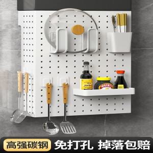 주방 가스 온수기 파이프 쉴드 장식 구멍 플레이트 벽걸이 형 보일러 바닥 커버 추악한 랙