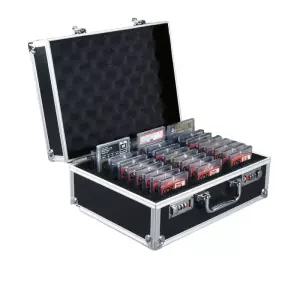 포켓몬카드 탑로더 보관함 PSA 등급용 알루미늄 철제 가방 희귀카드 보호 박스