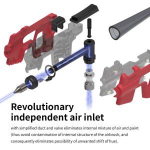 DSPIAE PT AB 마커 세트 세트용 모델 있습니다 에어브러시 스프레이할 취미 모델러 쉽게 도구 무세척 DIY 포함된 랙이 페인팅을