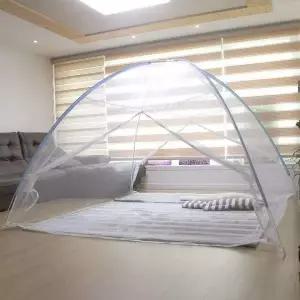 [골드스마일]모기장 텐트형 왕특대형 양문 240x240cm 거실