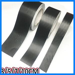 3D 나노 탄소 섬유 자동차 스티커 페이스트 문짝 씰 보호대 범퍼 테이프 자동차 DIY 페이스트 보호대 스트