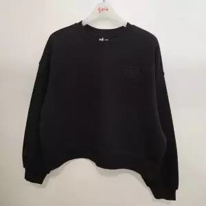 [보리보리/소이]블랙 크롭 맨투맨티 25f5457bk 여아/주니어용