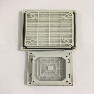 25PCS 캐비닛 환기 필터 세트 셔터 팬 그릴 공기 시스템  루버