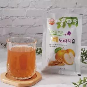 배도라지 선물세트 국내산 배도라지즙 100ml 120포 설날 명절 선물 세트 단체 답례품