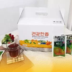 도라지배즙 선물세트 100ml 100개입 100봉 건강한즙 설 추석 명절 선물세트