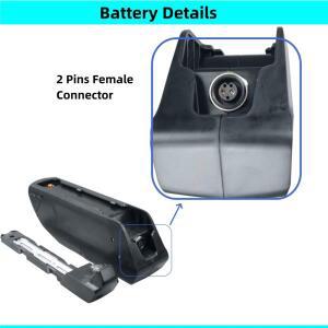 트위터 E5pro Mid 허브 모토 전기자전거 배터리 36V 10Ah 17.5Ah 48V 12.8Ah 리튬이온 리텐션