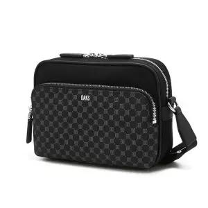 [닥스](강남점)DBBA6E594BK [LOUIS HILL][루이스 힐] 블랙 DD 패턴 나일론 미니크로스백