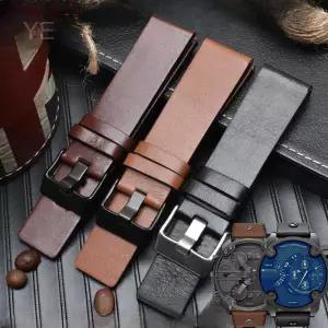 호환 디젤용 절묘한 내구성 가죽 시계 밴드 방수 소가죽 시계 스트랩 22mm 24mm 26mm 28mm 30mm Dz4290 Dz7