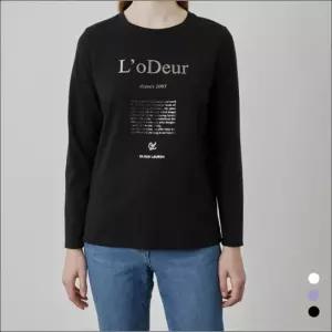 올리비아로렌 HC04 레터링 원포인트 티셔츠 이월상품,이월티셔츠,입기편한