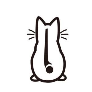 움직이는 꼬리 고양이 자동차 스티커 창문 와이퍼 데칼 장식 후면 앞유리 악세사리