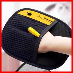 업그레이드된 양면 그루밍 장갑 애완견 용품 털 제거 장갑 재사용 가능한 그루밍 장갑 고양이용 그루밍 장