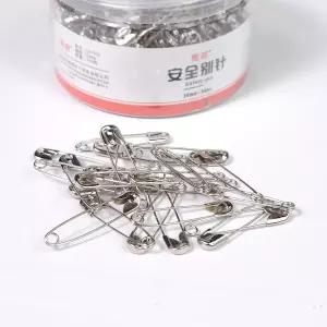 중형 옷핀 수예 바느질용 핀 정리 도구 스테인레스 재봉 대용량 36mm 120개입