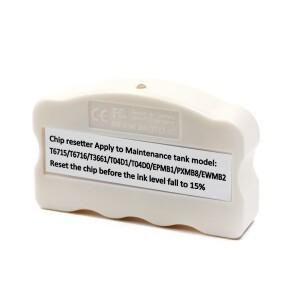 엡손 4160 프린터용 유지 보수 박스 스폰지 칩 리셋 T04D1 L6160 6176 L6191 14158 L4150