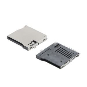 10PCS 9핀 마이크로 SD 카드 슬롯 커넥터 TF 데크는 전화 태블릿 차량 내비게이션