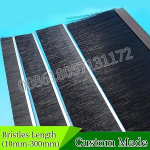 맞춤형 산업용 브러시 PP 나일론 강모 길이 15mm ~ 300mm 10/20개 팩 (각 50cm) 소음 감소 내열성