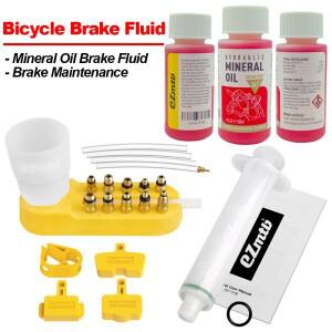 60ML 자전거 브레이크 오일 드레인 키트 도구 SHIMANO TEKTRO 시리즈 수리 도구한 유압