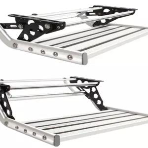 최고급 접이식 캠핑카 수동 스텝 카라반 계단 페달 폴딩