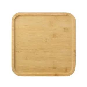 나무쟁반 주방 대나무 사각 우드트레이(25cm) 우드쟁반