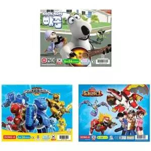 동아 수채화물감 6cc 24색 남아용 파랑 캐릭터랜덤 6개입) 6cc 24색 남아용 파랑 캐릭터랜덤