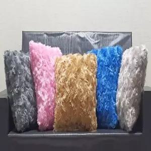 [에이치플러스몰]장미극세사쿠션40rks40cmX40cm