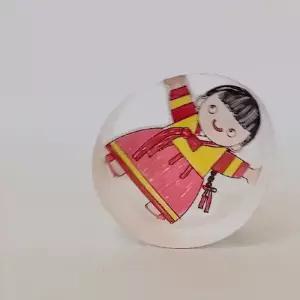 오뚝이 종이 인형 만들기 5인 세트