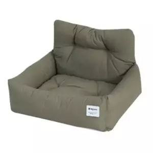 차량 시원한 다크올리브 중형 1P 강아지 카시트 쿠션 강아지방석