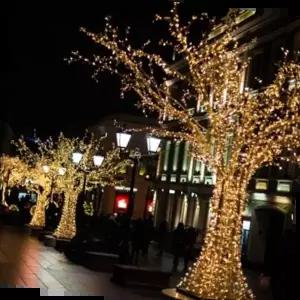 은하수LED500구투명선리모컨USB전구50m웜색