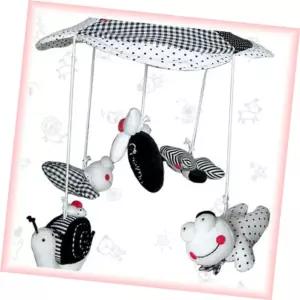 유모차 왕눈이 흑백 모빌