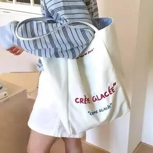 [라일리] Rly 캔버스백 천가방 직장인 출근 학생 런치백 핸드백