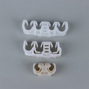 10PCS 자동차 브레이크 라인 케이블 브래킷 VW Jetta Santana Chery Passat 섀시 튜브 고정 클립 후크 용