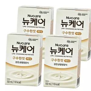 유동식 건강영양식 뉴케어 노인영양식 구수한맛 미니 150ml 24팩