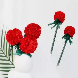 카네이션볼펜 어버이날 스승의날 선물 카네이션볼펜 카네이션브로치 카네이션뱃지