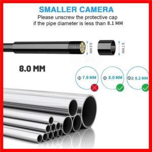 후크 자석 측면 뷰 미러 보호 캡 세트 5.5mm 8mm 렌즈 내시경 카메라 내시경 액세서리 나사 스레드