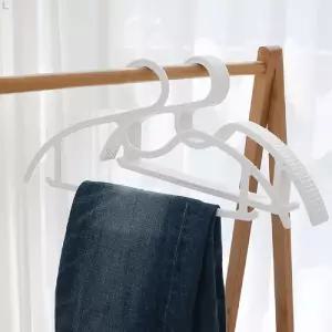 L11478 에디 슬림 옷걸이 100P티셔츠 초간편 세탁소 상의 행거 모던 심플 가벼운 플라스틱 세트