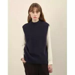 [하프클럽/올리비아로렌]라쿤 하프넥 베스트_VOCBN4W9221