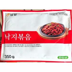 낙지볶음 (냠냠 냉동 350g)즉석조리양념 간편 포장 요리 자취생요리