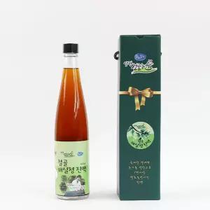 절골 매실청진액 유리 500ml선물용 요리용 조리용 맛있는 몸에좋은 농축 과일 매실 에좋은