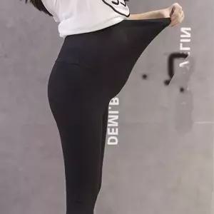 스판 밴딩 임산부 7부 레깅스 여름 부복 바지용 빅사이즈 여름용 산모 용레깅스 임부