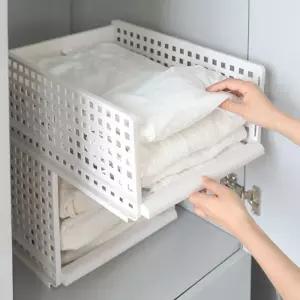 서랍식 수납 정리함 소형 공간박스 옷정리 주방 욕실장 장트레이 옷장 식함 슬라이드 슬라이딩함 슬라이드