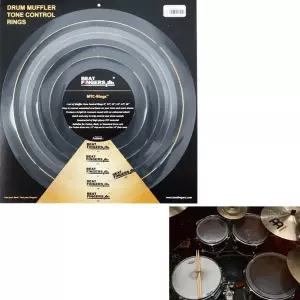 뮤트링 드럼톤콘트롤링 풀세트 RZt67 타악기용품