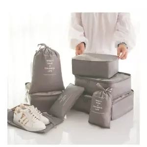 여행용파우치 캐리어정리 7종세트 용품 보관함이너백 용속옷치 수납 치세트 보조치 주머니치 치백 트래블치