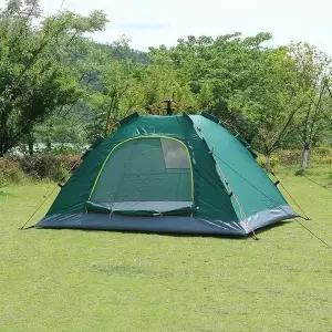 [셀러허브]2-3인용 야영 원터치텐트 오토 해피캠핑 방수텐트 (S37713196)