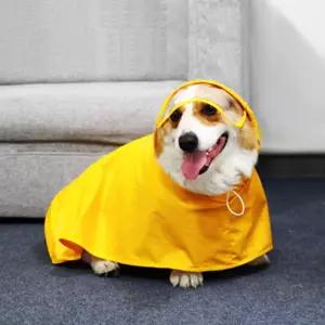 소형견 올인원 우비 산책 레인코트 반려 M강아지 강아지옷 비옷 눈옷 방수 소형 중형 동물비 애비