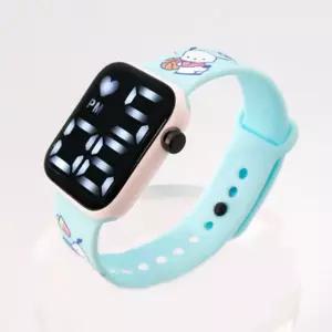 포차코 스퀘어 LED 전자 시계 손목패션